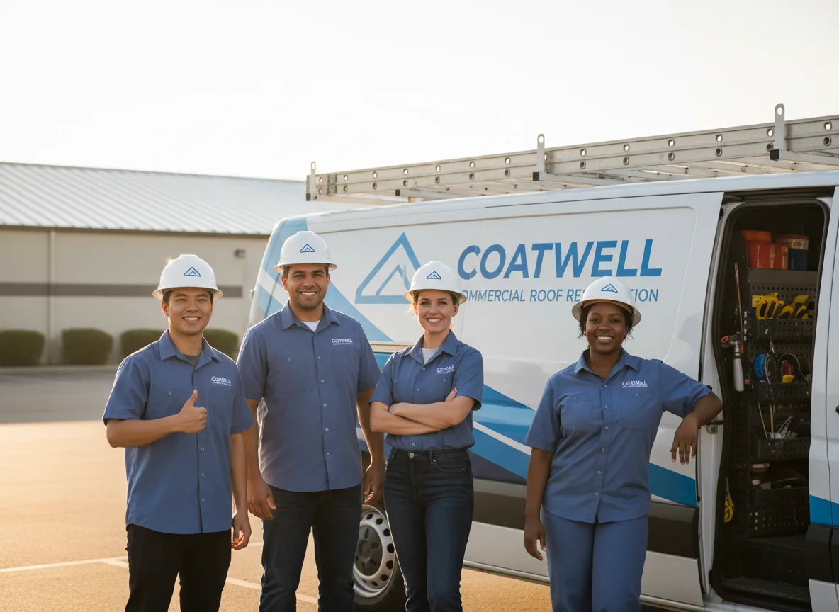 Commercial roof coating company in Granite, OK